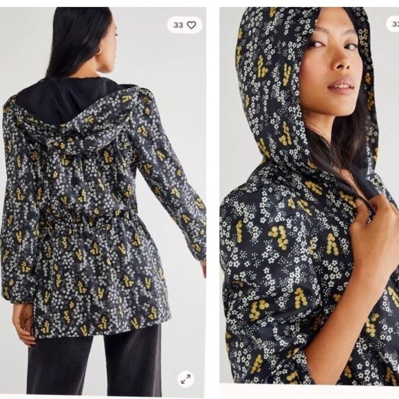 Anna Sui x Free People Floral Windbreaker Large - Picture 2 of 12